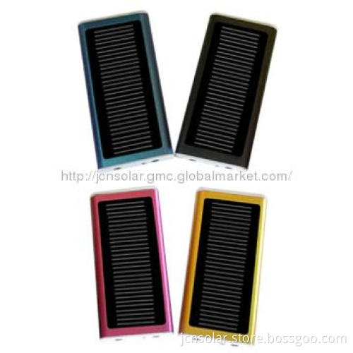 Mini solar panel cell phone charger
